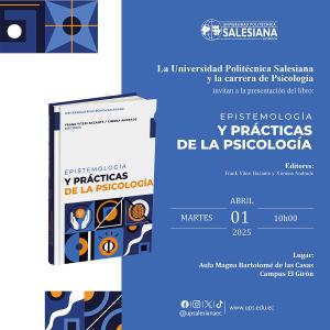 Afiche de la Presentación del libro: Epistemología y prácticas de la Psicología